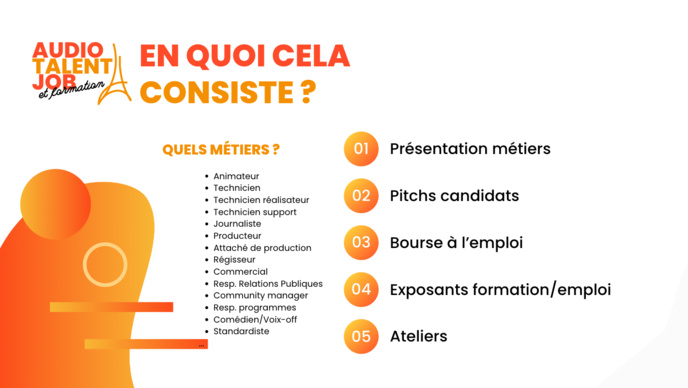 Vous formez dans le secteur audio ? Rendez-vous à l’Audio Talent Job ! Vous formez dans le secteur audio ? Rendez-vous à l’Audio Talent Job !