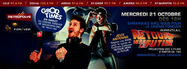 Nom de Zeus : Metropolys fête les 30 ans de "Retour Vers le Futur" Nom de Zeus : Metropolys fête les 30 ans de "Retour Vers le Futur"