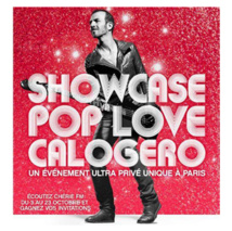 Calogero en showcase avec Chérie FM Calogero en showcase avec Chérie FM