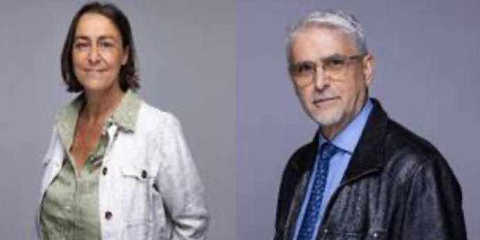 Liza Chaboussant (gauche) et Patrice Martin (à droite) Liza Chaboussant (gauche) et Patrice Martin (à droite)