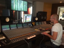 Oliver Klenk recording à Paris Oliver Klenk recording à Paris