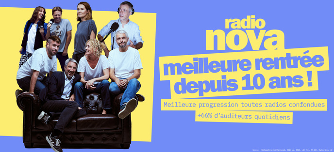 Une rentrée, vraiment, historique pour Radio Nova