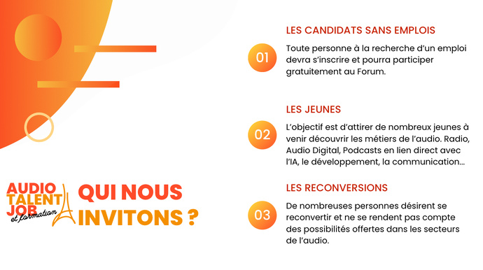 À la recherche d’un emploi ou d’une formation ? Rendez-vous à l’Audio Talent Job ! À la recherche d’un emploi ou d’une formation ? Rendez-vous à l’Audio Talent Job !