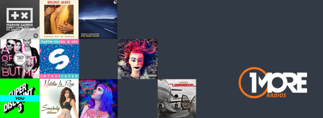 Nouveau bouquet de webradios 1More Nouveau bouquet de webradios 1More