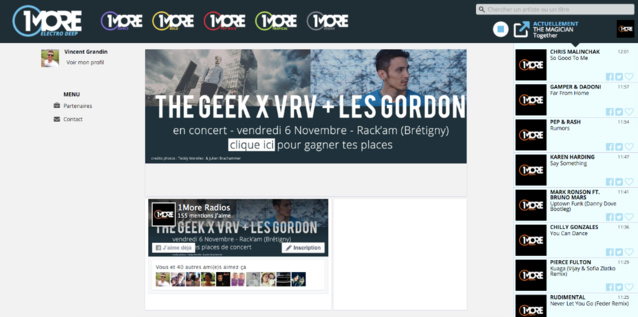 Nouveau bouquet de webradios 1More Nouveau bouquet de webradios 1More