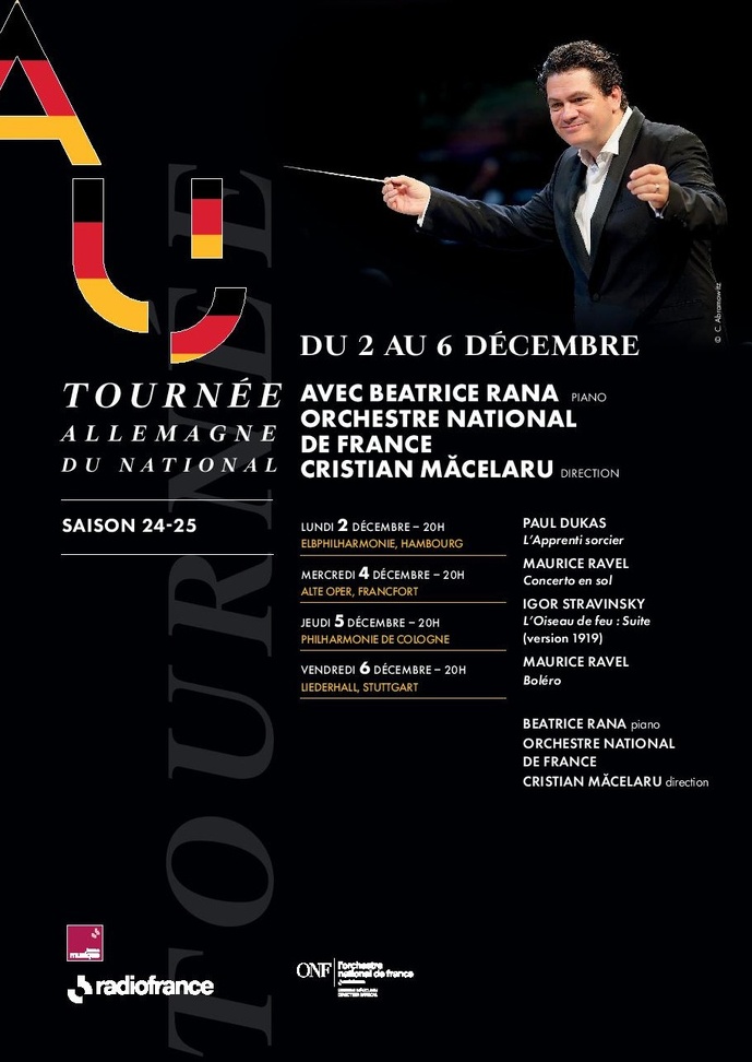 Radio France : le National en tournée en Allemagne Radio France : le National en tournée en Allemagne