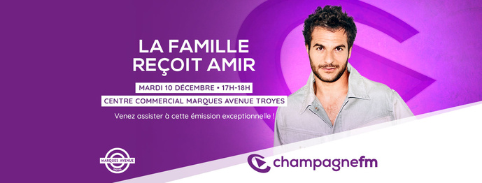 Amir en concert avec Champagne FM Amir en concert avec Champagne FM