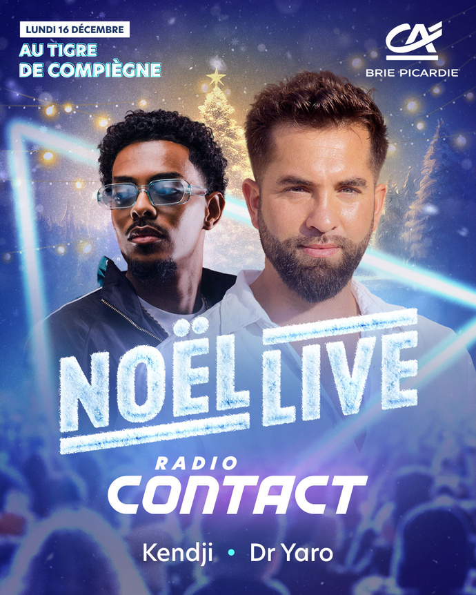 Radio Contact organise un "Noël Live" avec Kendji Girac et Dr. Yaro Radio Contact organise un "Noël Live" avec Kendji Girac et Dr. Yaro