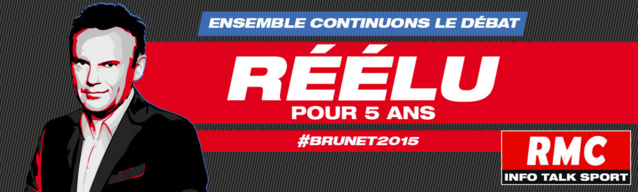 Eric Brunet réélu pour 5 ans Eric Brunet réélu pour 5 ans