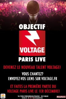 Voltage lance son concours de talent Voltage lance son concours de talent