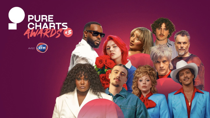 Cara Luciani, Coldplay, Taylor Swift : les gagnants des Purecharts Awards 2024 avec RFM