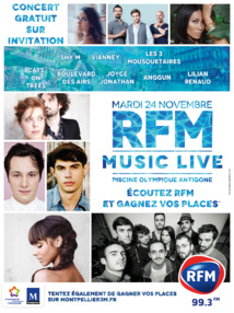 Nouveau RFM Music Live à Montpellier Nouveau RFM Music Live à Montpellier