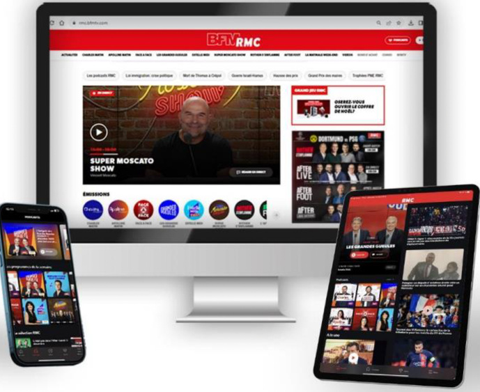 RMC performe sur les supports numériques RMC performe sur les supports numériques