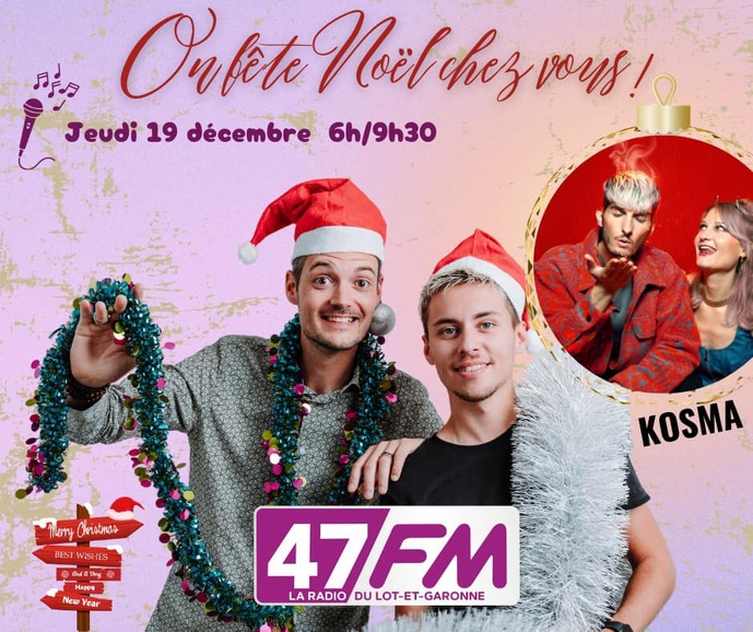 47FM fête Noël dans une matinale spéciale 47FM fête Noël dans une matinale spéciale