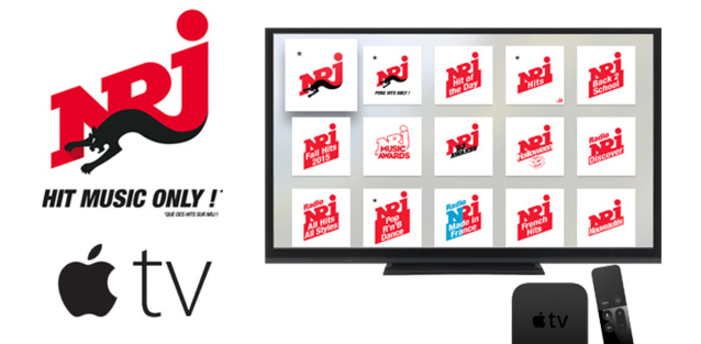 NRJ : un monde de Hits sur l'Apple TV NRJ : un monde de Hits sur l'Apple TV