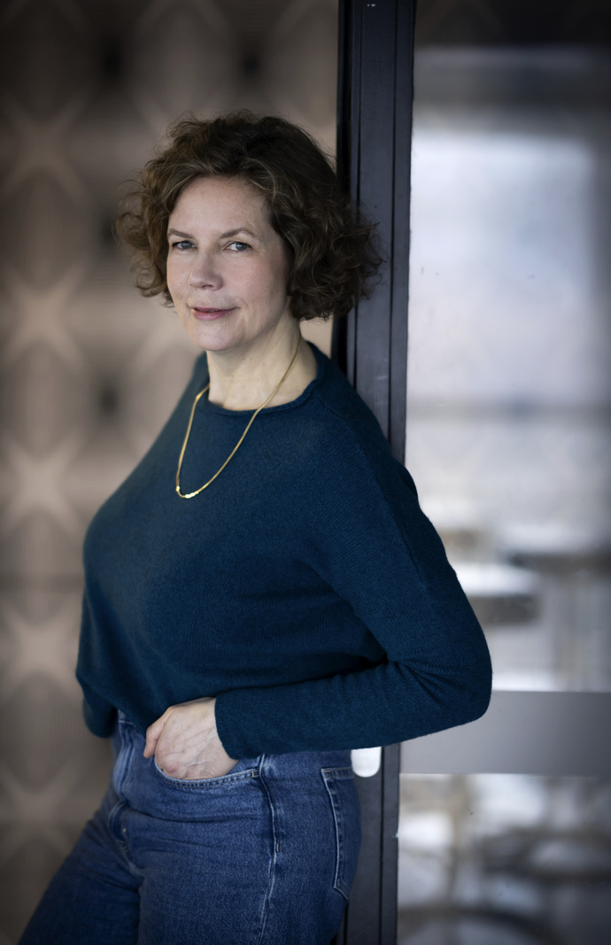 Après une carrière de près de 30 ans chez Arte, Emelie de Jong est directrice de France Culture depuis le 15 juin 2023. © Christophe Abramowitz / Radio France.