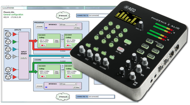 ALIO : le nouveau codec IP portable de AEQ ALIO : le nouveau codec IP portable de AEQ