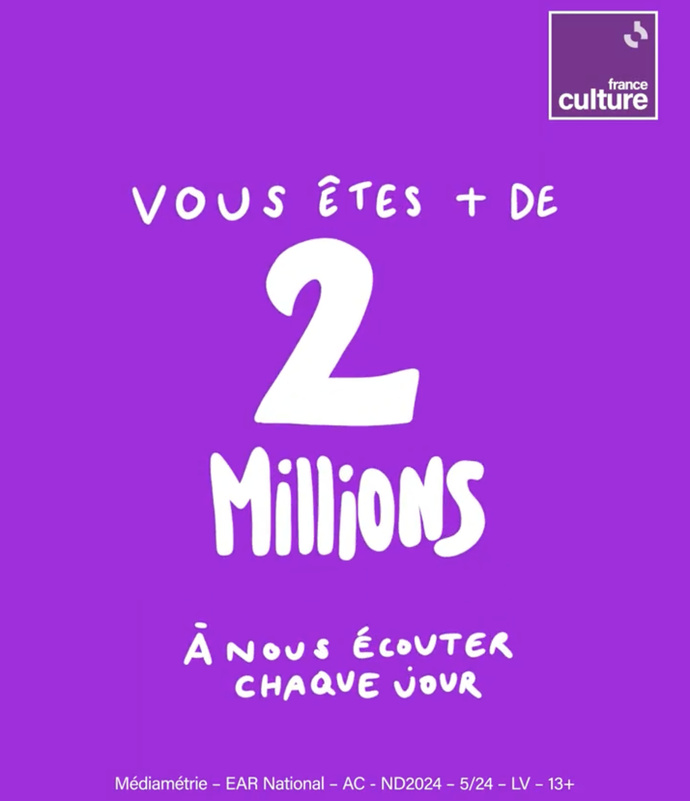 France Culture enregistre 50% d’audience en plus chez les moins de 35 ans