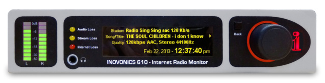 Inovonics610 : un tuner de surveillance pour webradios