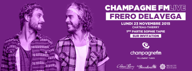 Ce soir, Champagne FM en concert