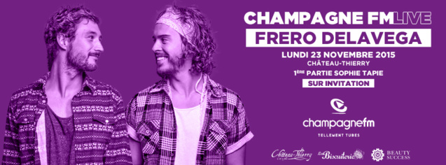 Ce soir, Champagne FM en concert Ce soir, Champagne FM en concert