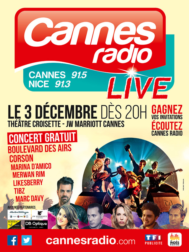 Cannes Radio prépare son "Cannes Radio Live"
