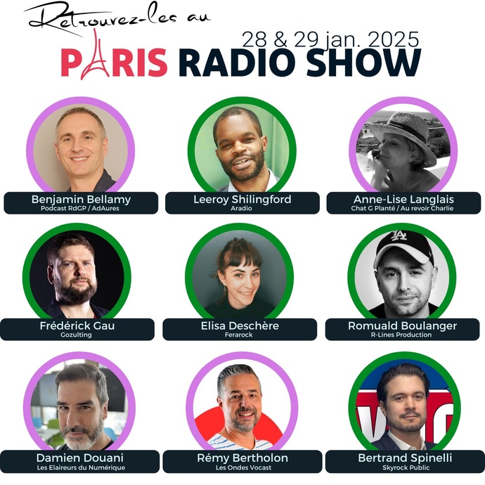 De nouveaux intervenants confirmés au Paris Radio Show De nouveaux intervenants confirmés au Paris Radio Show