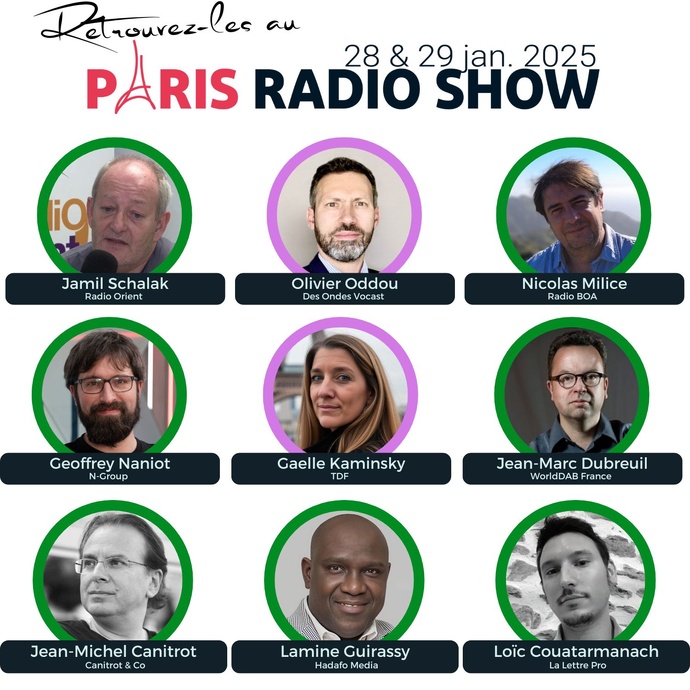 De nouveaux intervenants confirmés au Paris Radio Show De nouveaux intervenants confirmés au Paris Radio Show