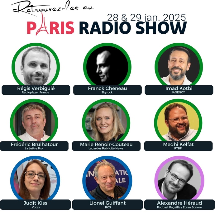 De nouveaux intervenants confirmés au Paris Radio Show De nouveaux intervenants confirmés au Paris Radio Show