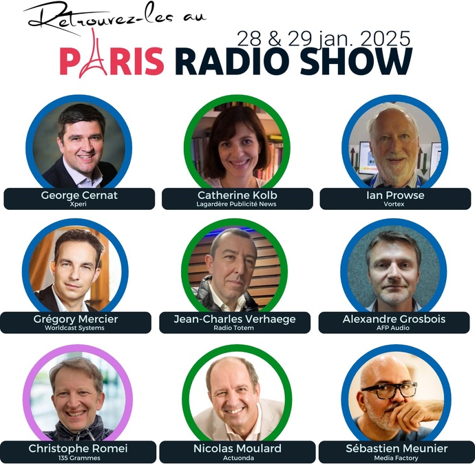 De nouveaux intervenants confirmés au Paris Radio Show De nouveaux intervenants confirmés au Paris Radio Show