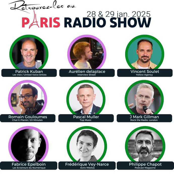 De nouveaux intervenants confirmés au Paris Radio Show De nouveaux intervenants confirmés au Paris Radio Show
