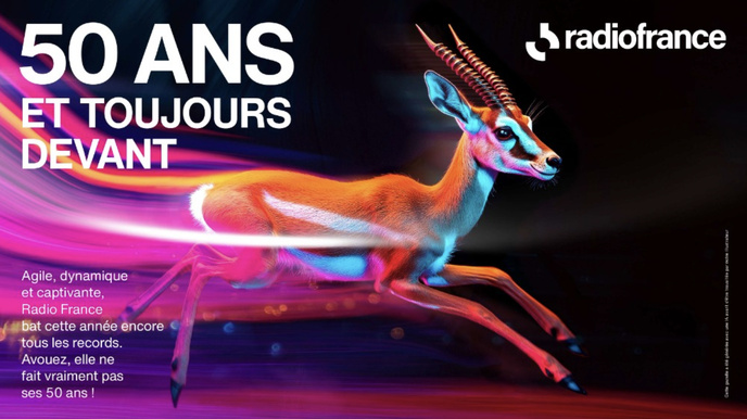 Pour ses 50 ans, Radio France s'imagine en gazelle