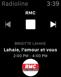 radioline désormais sur l'Apple Watch radioline désormais sur l'Apple Watch