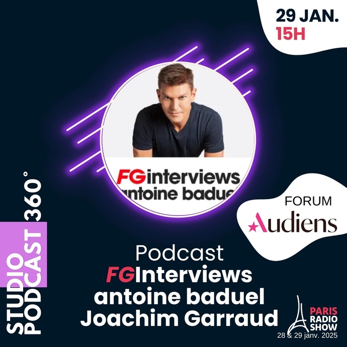 Avant le Paris Radio Show, Joachim Garraud passe par FG Avant le Paris Radio Show, Joachim Garraud passe par FG