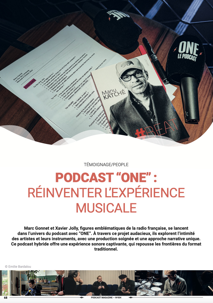 Tout l’univers du podcast avec le nouveau numéro de Podcast Magazine Tout l’univers du podcast avec le nouveau numéro de Podcast Magazine