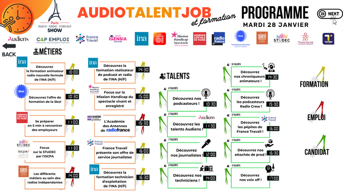 Paris Radio Show : un tremplin pour l’emploi et la formation dans l’audio Paris Radio Show : un tremplin pour l’emploi et la formation dans l’audio