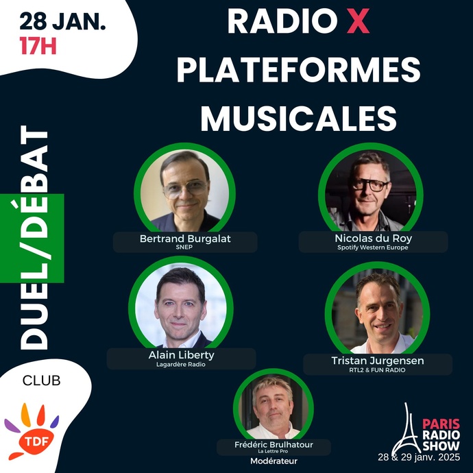 Radio vs plateformes musicales : un duel au sommet au Paris Radio Show Radio vs plateformes musicales : un duel au sommet au Paris Radio Show