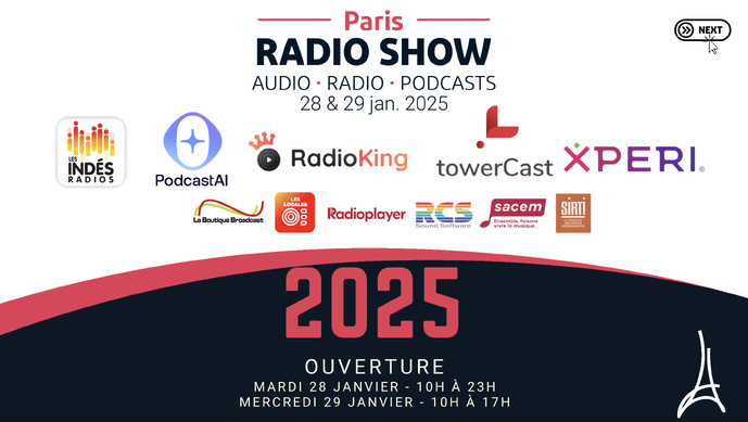 Paris Radio Show 2025 : réservez votre badge d'accès gratuit Paris Radio Show 2025 : réservez votre badge d'accès gratuit