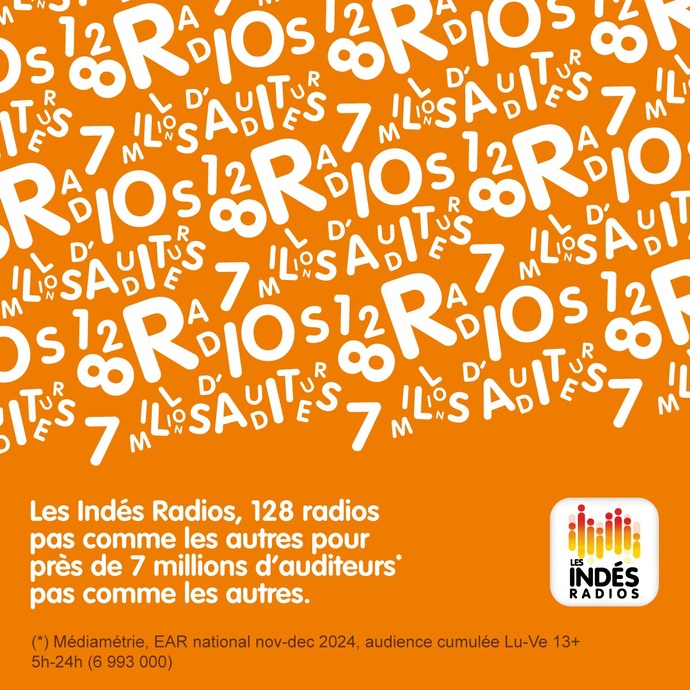 Les Indés Radios, toujours en tête de l’écoute en mobilité