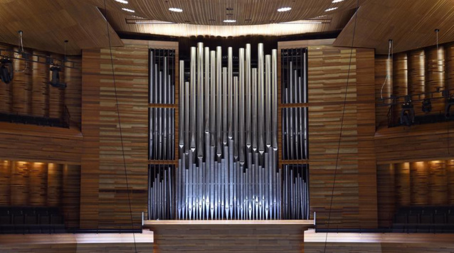 Vue générale de l'orgue de Radio France © Christophe Abramowitz