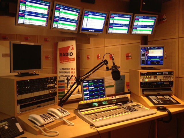 Les studios de Radio 6