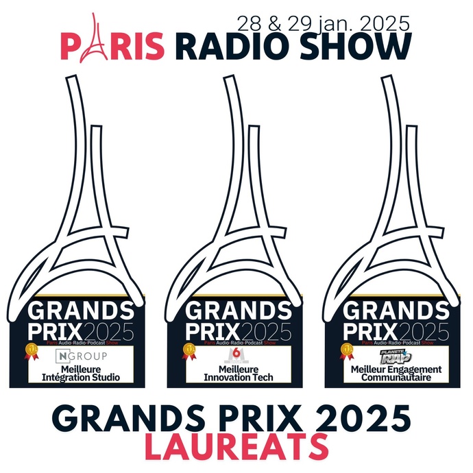 Une célébration du meilleur de la radio et de l'audio digital au Paris Radio Show Une célébration du meilleur de la radio et de l'audio digital au Paris Radio Show
