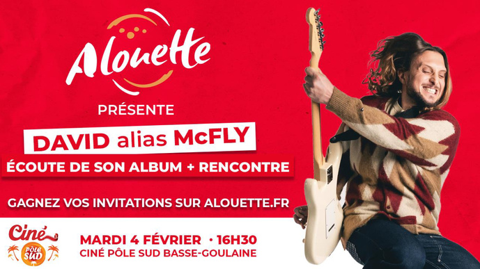 David alias McFly à la rencontre des auditeurs d’Alouette David alias McFly à la rencontre des auditeurs d’Alouette