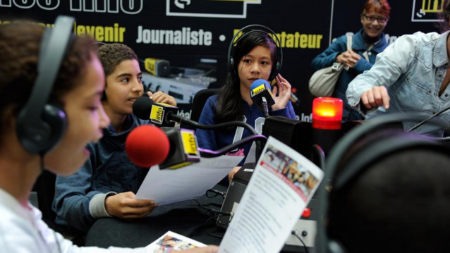Ils veulent devenir journalistes et aiment déjà la radio © Christophe Abramowitz