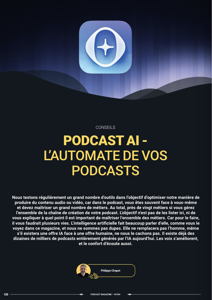 Tout l’univers du podcast avec le nouveau numéro de Podcast Magazine Tout l’univers du podcast avec le nouveau numéro de Podcast Magazine