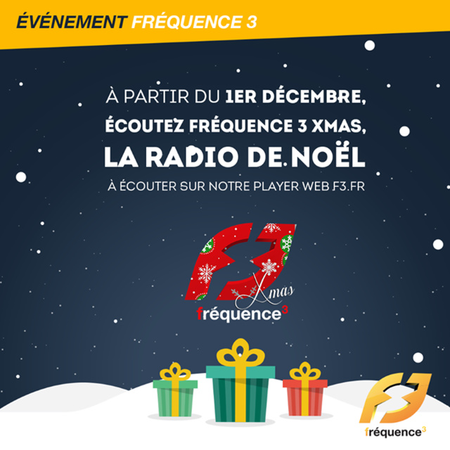 "Fréquence 3 XMas" : la webradio de Noël