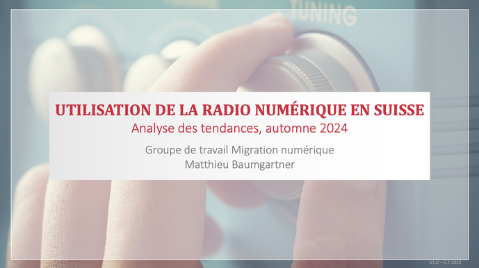 DAB+ et IP : la radio numérique s’impose en Suisse