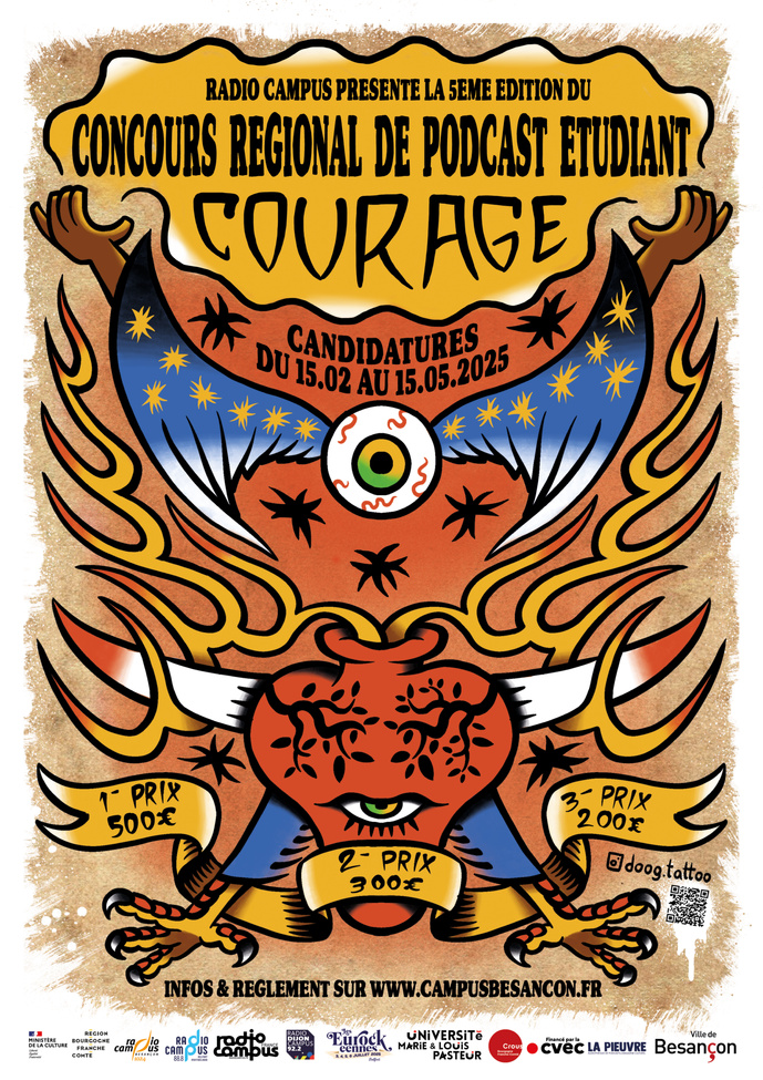 Radio Campus Besançon lance la 5ᵉ édition de son concours de podcast Radio Campus Besançon lance la 5ᵉ édition de son concours de podcast