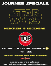 Journée spéciale Star Wars sur Top Music Journée spéciale Star Wars sur Top Music