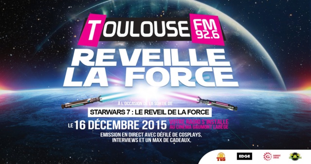 Toulouse FM promet une animation en lien avec le film toutes les 30 min durant 18 heures